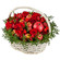 gift basket with strawberry. Kyrgyzstan